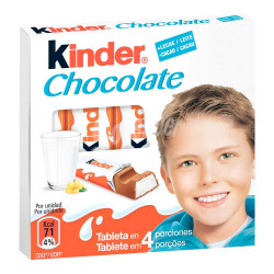 KINDER CHOCOLATE. 20 UNIDADES
